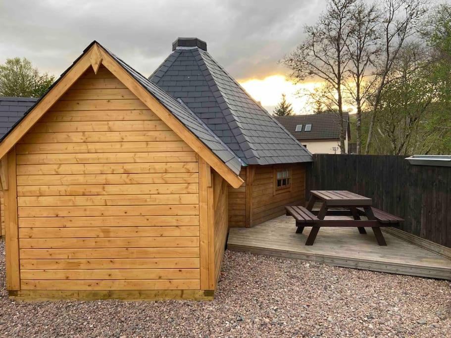 High Quality Cabin With Views Of Ben Nevis Banavie Esterno foto
